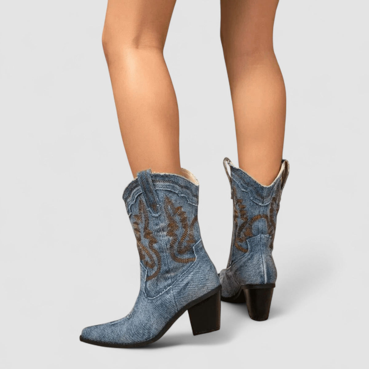 Ana | Botines Camperos Bordados