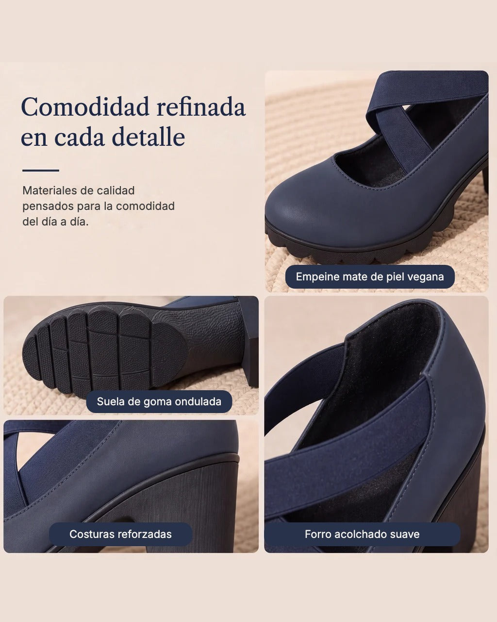 Olimpia: detalles de materiales