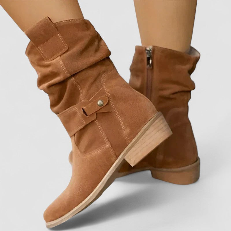 Sandra | Botas Camperas de Caña Caída