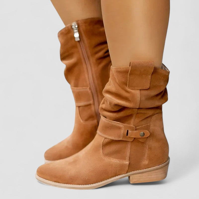 Sandra | Botas Camperas de Caña Caída